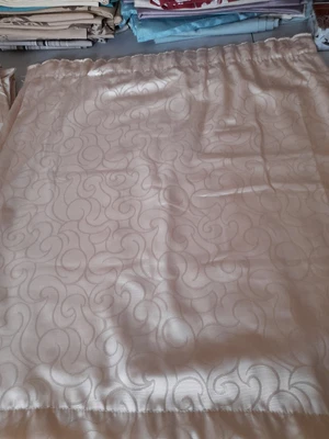 £48 • Buy 6 Pairs Curtains Ready Made 28 X 32 Inches Long Boat Caravan Cream Thick Silky