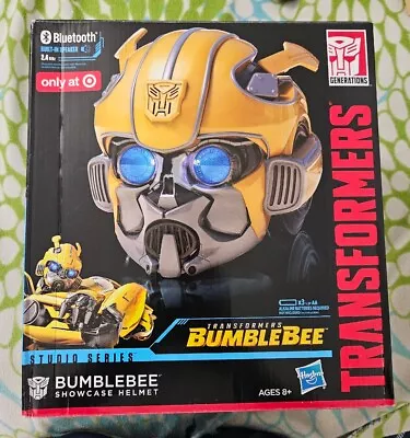 Transformers Bumblebee Movie Studio Series Bumblebee Helmet MISB 2016 Exclusive  • $149.95