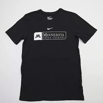 Minnesota Golden Gophers Nike Dri-Fit Short Sleeve Shirt Men's Black Used • $12.25