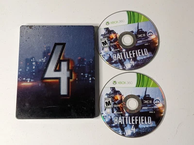 $16.50 • Buy Battlefield 4 Xbox 360 Steelbook With Game (Microsoft, Xbox 2013) SAME DAY SHIP!