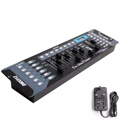 DMX192 Stage Lighting Console Controller DMX512 DJ Disco Xmas Party Light Lamps • £27.98