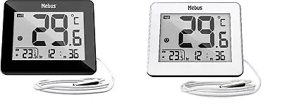 Mebus DIGITAL Indoor Thermometer Outdoor Temperature Display Temperature Meter • £11.31