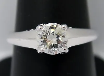 A. JAFFE - 18K White Gold ~ 1.05 Carat DIAMOND Engagement Ring ~ Stunning ~ L@@K • $2649.95