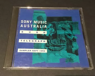£2 • Buy Sony Music Australia..bush Telegraph..sampler Cd Sept 1992...
