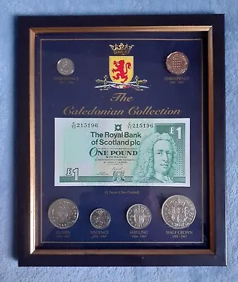 Framed Caledonian Coin Collection • £18
