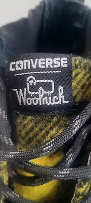 Converse All Star Woolrich Yellow Plaid Chuck  Sneakers • £9.64