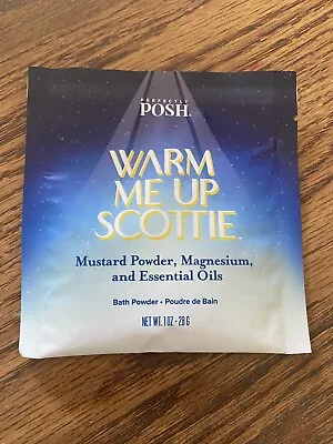 Perfectly Posh Warm Me Up Scottie Bath Powder Magnesium & Mustard Powder • £6.49