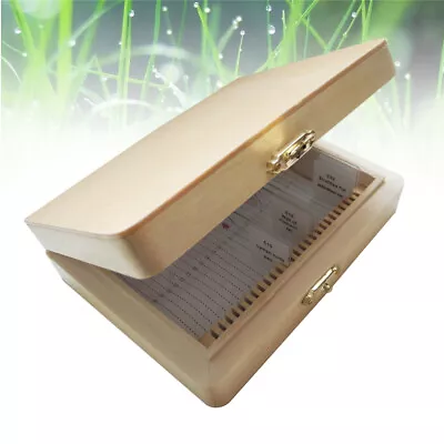 Specimen Slide Case Microscope Slide Box Holder 1pc • $11.75