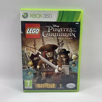 LEGO Pirates Of The Caribbean Xbox 360 2011 Action-Adventure Disney PG VGC • $18.95