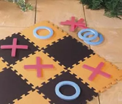 Giant Noughts & Crosses Tic Tac Tow Christmas Wedding Garden Bbq  Party Games • £7.95