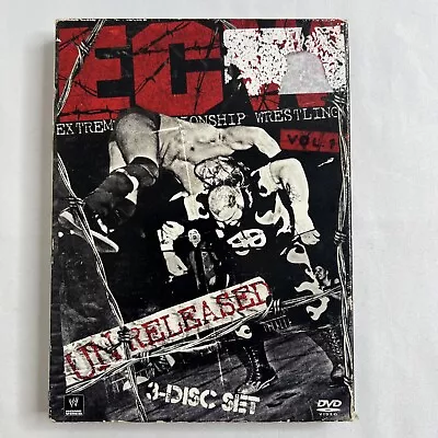 WWE: ECW Unreleased Vol. 1 (DVD 2012 3-Disc Set) • $11.99