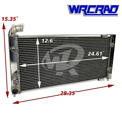 Cooling Radiator Fit For Volkswagen VW Golf 2 Corrado VR6 Turbo Manual Aluminum • $142.77