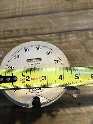 Vintage Ford Waltham Speedometer No Glass Untested Parts For Rat Rod Dash Meter • $42.50