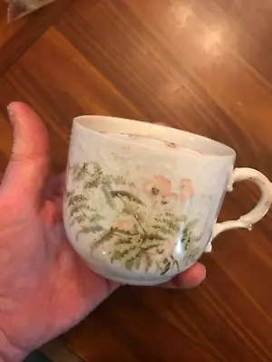 Vintage Floral Pattern Mustache Shaving Mug • $8.99