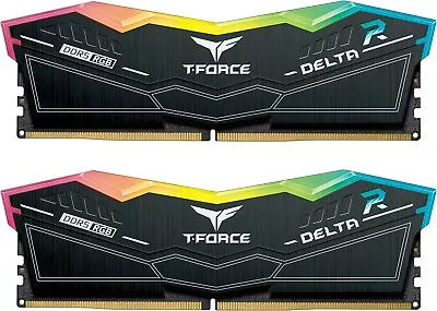 Team T-Force Delta RGB 64GB (2 X 32GB) 288-Pin PC RAM DDR5 6000 (PC5 48000) • $179.99