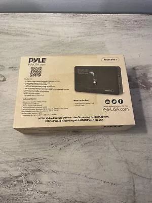 Pyle Video Game Capture Card Device Video Recorder Phdrcb48.5 • $75