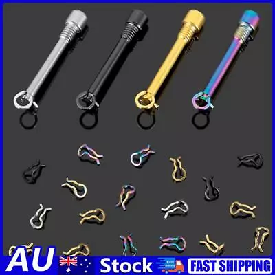 Fixing Pin Lightweight Circlip Inserts Caliper Screws Cycling Bike Accessories • $9.67