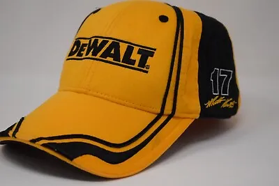 Team Caliber NASCAR Mens Hat Roush Racing Dewalt #17 Matt Kenseth Adjustable Cap • $12.98