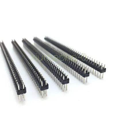 5PCS 40Pin 2.54mm Double Row Straight Male Pin Header Strip PBC Ardunio • $0.99