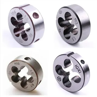 Metric Thread Cutting Die - Right Hand Round Threading Dies M10 M12 M14 M16  • £5.43