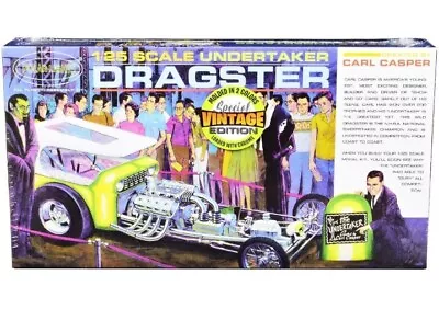 Polar Lights Carl Casper Undertaker Dragster Plastic Model Car Vehicle Kit • $29.50