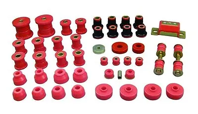 Prothane 63-82 Chevrolet C2 C3 Corvette Complete Suspension Bushing Kit (RED) • $247.15