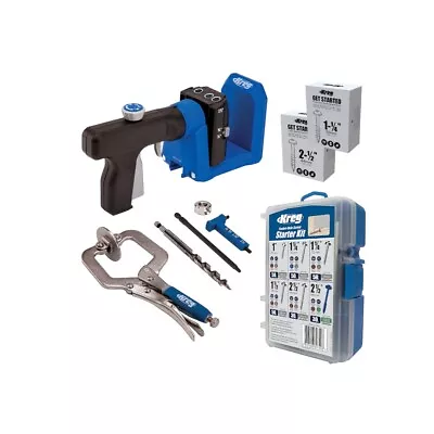 Kreg Pocket-Hole Jig 520PRO - Easy Clamping Adjusting-360° Rotating Handle • $94.05