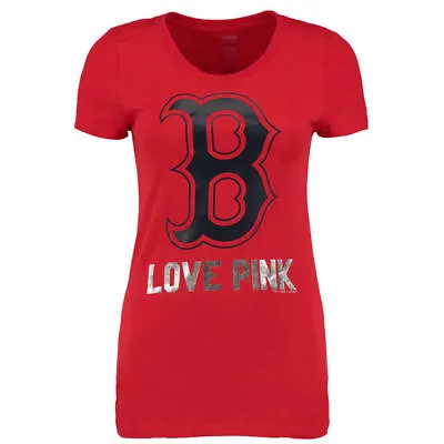 1 Brand New Victoria Secret Pink Mlb T-shirt Phillies Red Sox Pettie Size New • $13.74