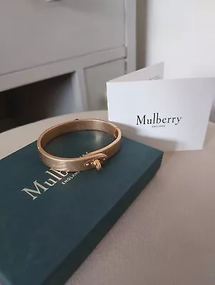 Mulberry Bayswater Metal Slim Bracelet • £150