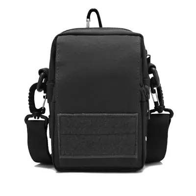 Tactical Molle Waist Bag Black EDC Utility Belt Pouch Fanny Pack Phone Pocket US • $11.93