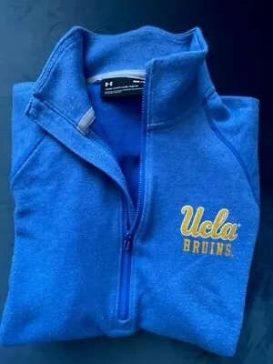 Under Armour UCLA Bruins 1/2 Zip Pullover Long Sleeve Sweatshirt Women Size M • $15.45