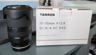$710 • Buy Tamron Di III-A VC 17-70mm F/2.8 Lens - Sony E (APS-C)