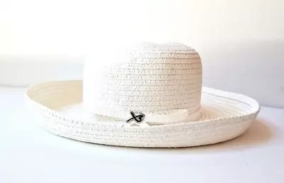 Betmar Wide Brim Floppy Packable Sun Hat White New With Tags • $21.21