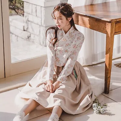 Made In Korea Original Korean Modernized Traditional Costume  Modern Hanbok Se • $112.97