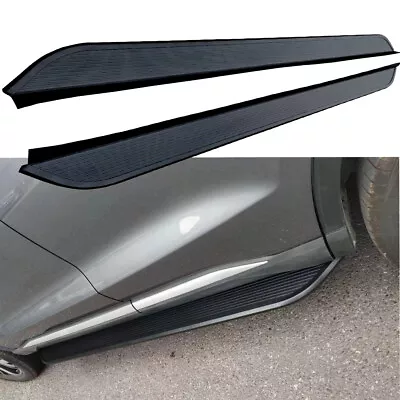 All Black Running Board Fits For Volkswagen Touareg 2011-2018 Side Step NerfBar • $309