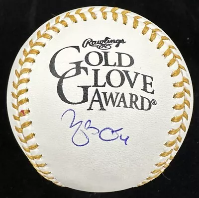 Yadier Molina Signed Gold Glove Logo Baseball MLB Holo • $76