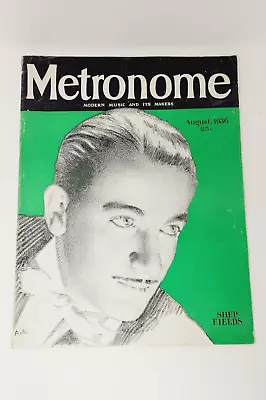 Metronome Magazine - August 1936 Shep Fields • $19.99