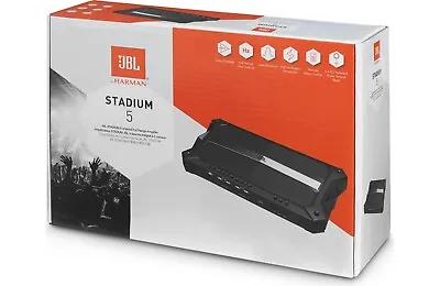 JBL Stadium5 5 Channel Car Audio Amplifier Class D 100W X 4 + 350w X 1 @ 2 Ohm • $398.99