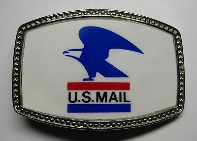 Vintage *U. S. Mail* Belt Buckle - Older Eagle Logo - USPS Postal Service • $21.95