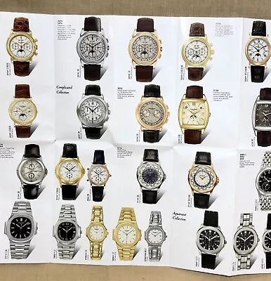 PATEK PHILIPPE Leaflet Catalogue 3970 5040 3710 3711 5070 5135 5065 5056 5039 / • $101.02