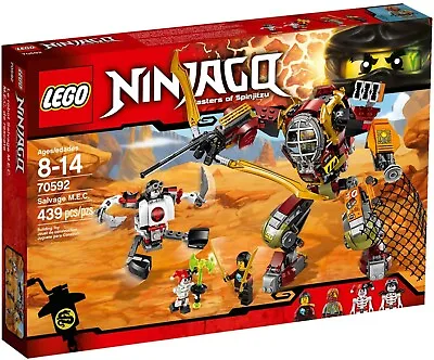 Lego Ninjago Masters Of Spinjitzu Salvage M.E.C. 70592 • $199