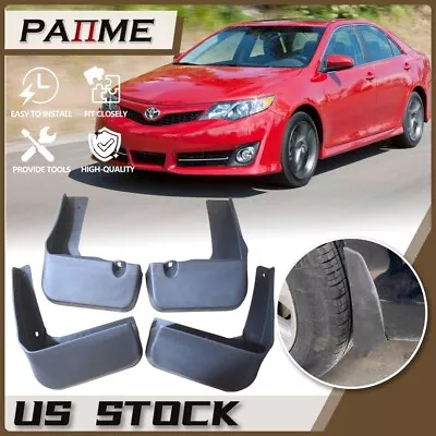 Mud Flaps For 2012 2013 2014 Toyota Camry SE Sport Mud Guards • $25.59