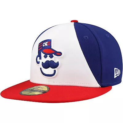 Men's New Era White/Red Oklahoma City 89ers Authentic Collection 59FIFTY Fitted • $41.99