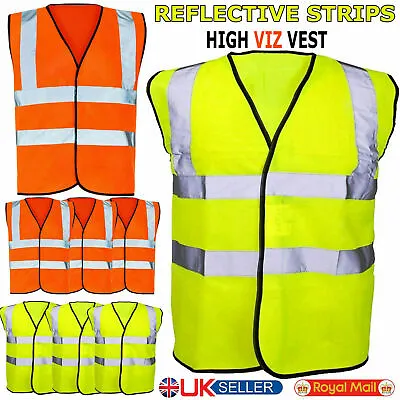 £165 • Buy Hi Viz Safety Vest Waistcoat High Vis Visibility Reflective Yellow Orange Jacket