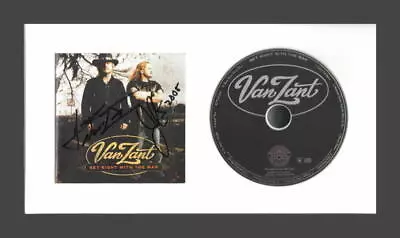 Van Zandt Band Signed Autograph Get Right With The Man Framed Cd Display - Rare! • $699.95