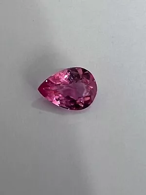 Alluring PINK SPINEL FROM MEHENGE  PEAR SHAPE 6.5X9 CTS- 1.55. • $515