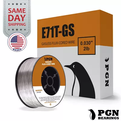 E71T-GS .030  - 2-Lb - Flux Core Welding Wire - Gasless Mild Steel MIG • $14.60