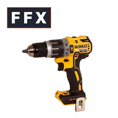 DeWalt DCD796N 18v XR Brushless Compact Combi Hammer Drill Naked Body Only • £74.40