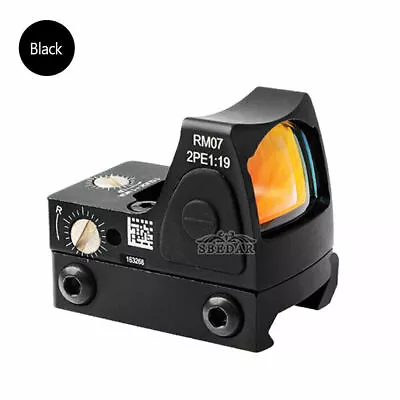 Mini Red Dot Tactical RMR Reflex Sight Scope For Pistol Glock 17 19 W/20mm Mount • $31.99