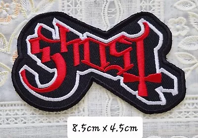 £3.29 • Buy Ghost MUSIC  IRON / SEW ON PATCHES ROCK MUSIC BAND EMBROIDERED